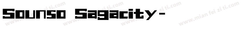 Sounso Sagacity字体转换